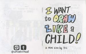 I want to draw like a child! cover