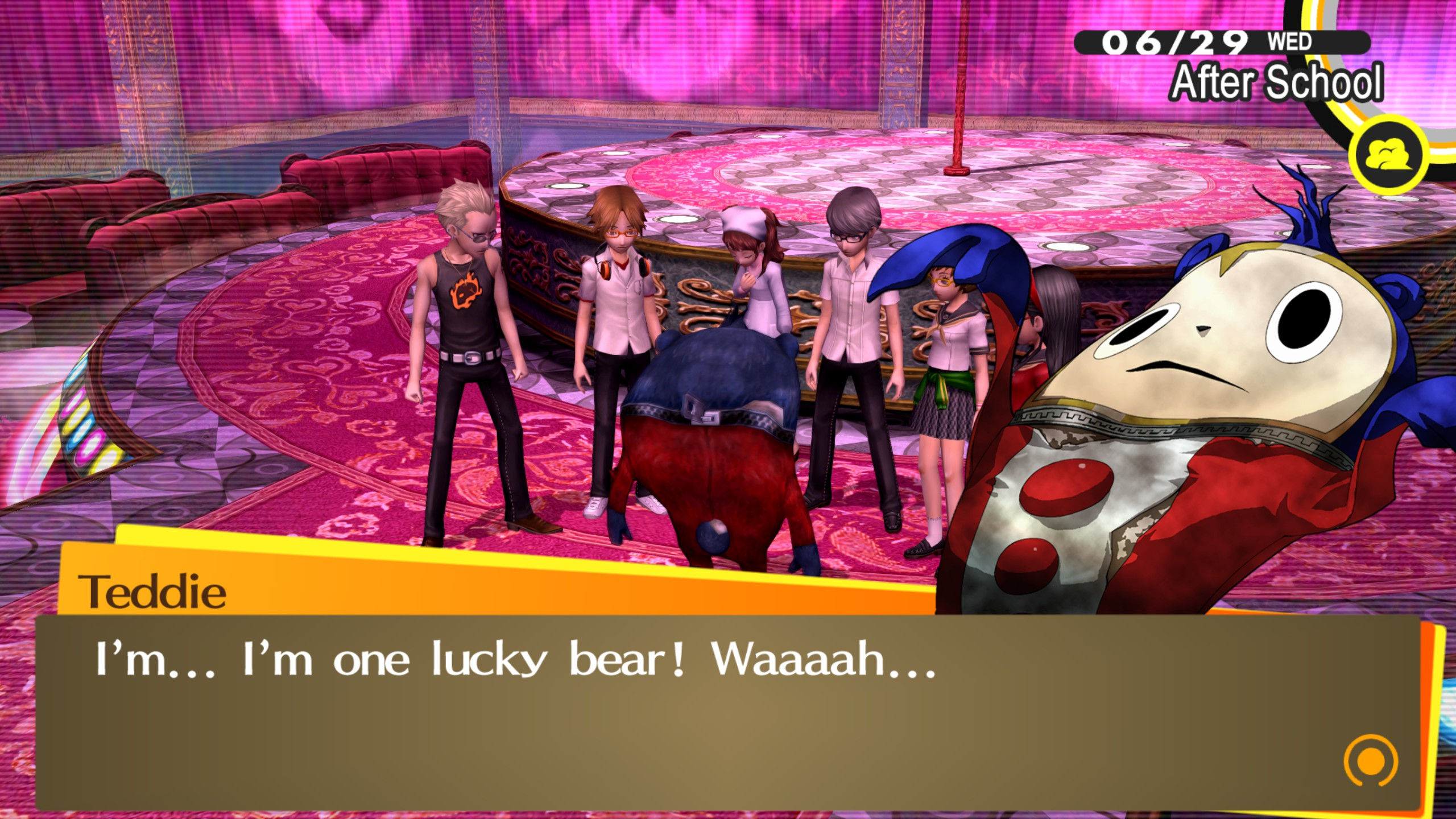 Persona 4 Gallery Preview. Teddy flattened from Persona 4